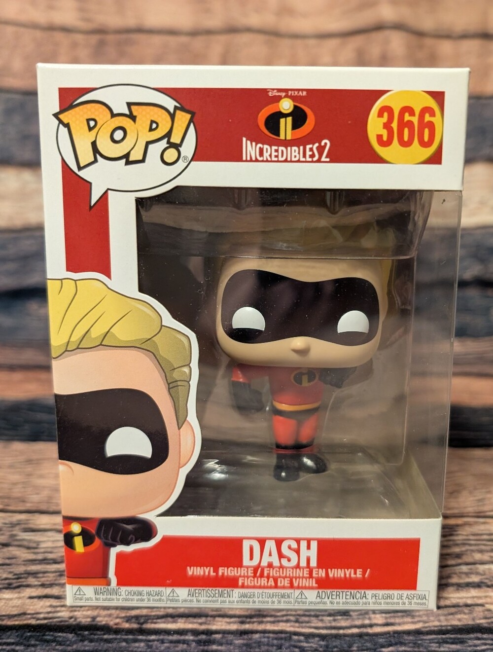 Funko Pop Disney Pixar Incredibles 2 Dash Vinyl Figure